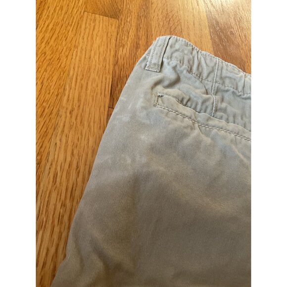 Crazy 8 Boys Beige Cotton Shorts Size 8 With Button Closure & Pockets - Picture 7 of 7